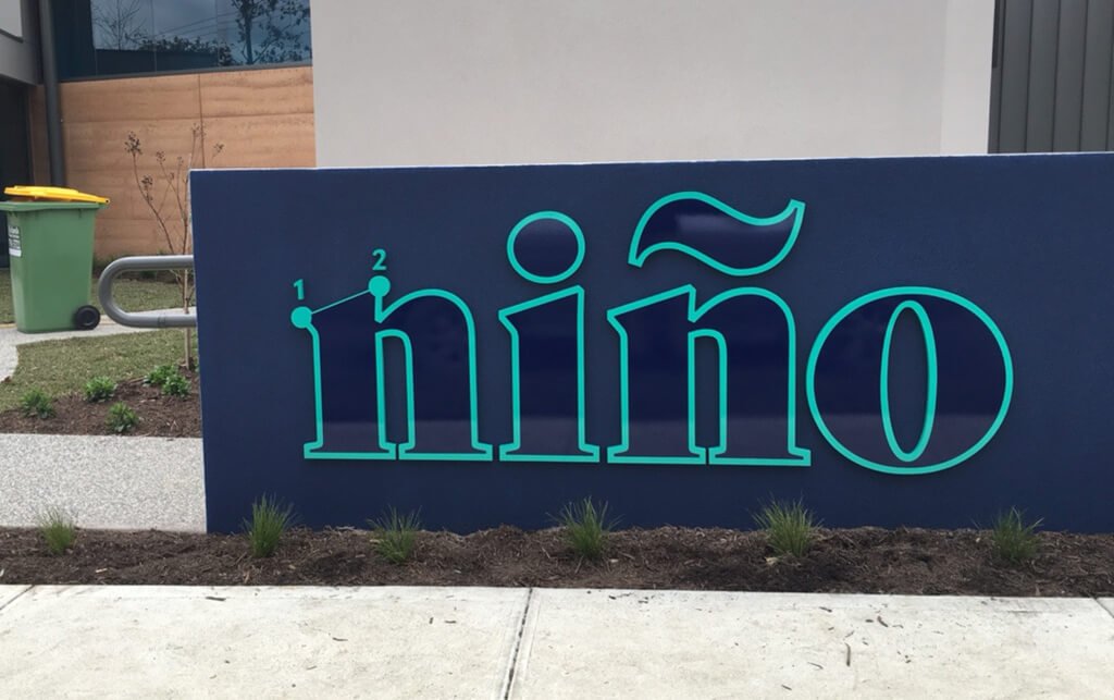 Engrave Write 3D Non-Illuminated Signs